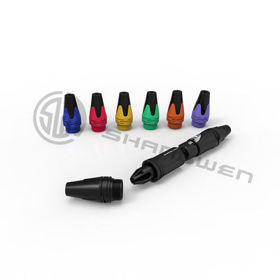 3 دبوس XLR الموصول الصوتي المخصص الموصول الإناث