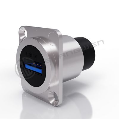 وصلة توصيل لوحة USB IP65 مقاومة للماء 9 دبوسات وصلة توصيل USB لتحويل التنسيق