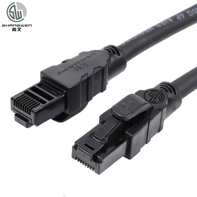 24AWG 26AWG 28AWG Ethernet Patch Cable Cat6 Cat6a كابل UTP في شبكة الحاسوب