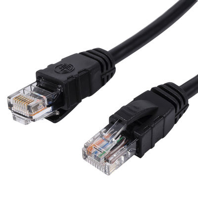 كابل RoHS Ethernet Patch 24AWG 26AWG 28AWG CAT5 Cat5e UTP كابل Ethernet 4 أزواج