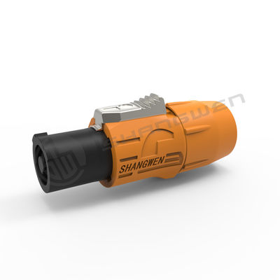 IP65 ثلاثي النواة ذكر رابط خارجية LED العرض Powerkon الطيران الصناعي وصلة المقبس مقاوم للماء منفذ مدخل الطاقة