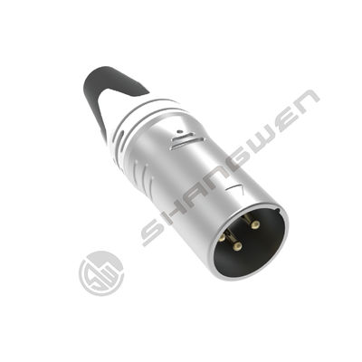 مقاوم للماء 3 دبوس XLR وصلة إناثية محول المقابس IP65 DMX لوحة جبل السلك الصوتي رابط مواد سبيكة الخارجية