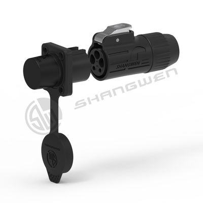 IP67 PBT المادة 3pin الذكور القوة الإناث