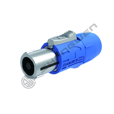 Female Quick Lock 4 Pin Loudspeaker Connector for Industrial Electronics Accessories