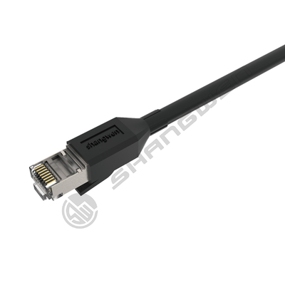 كابل تصحيح شبكة إيثرنت RJ45 محمي SFTP من الفئة 7 بسرعة 10 جيجابت في الثانية - كابل شبكة Lan RJ45 SFTP Cat7 - كابل إيثرنت بطول 1000 قدم