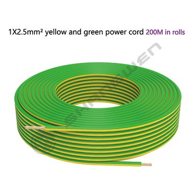 1*2.5mm²  H07V-K  CE CCC VDE RV Power Cord Flame Retardant Insulation BC Bare Copper Core 450/750V Single Core Power Cord