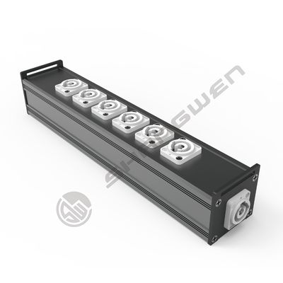 4-Way 6-Way PowerCON 1-IN Audio Distribution Box Stage Connector Accessories Copper Contact Splitter Coupler Power Connectors