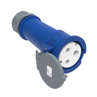 رابط صناعي ثلاثي الدبابيس 32A 220V-250V 50/60Hz 3P 6h 2P+E IP44 CEE/IEC IP44 عازل المياه للطيران