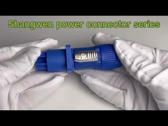 IP44 الدائرة الداخلية اتصال الطاقة الذكور وصلة Powercon الكهربائية