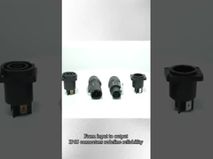 محرك توصيل الطاقة الخارجي المقاوم للماء ذكر إمرأة وصلة