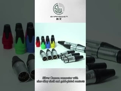 إصدارات الصوت والفيديو الـ 6 قطب XLR