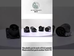 IP67 PBT المادة 3pin الذكور القوة الإناث