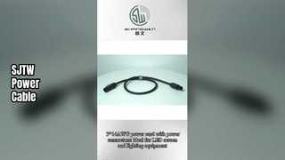 كابل الطاقة SJTW سلك خارجي 16AWG 300V